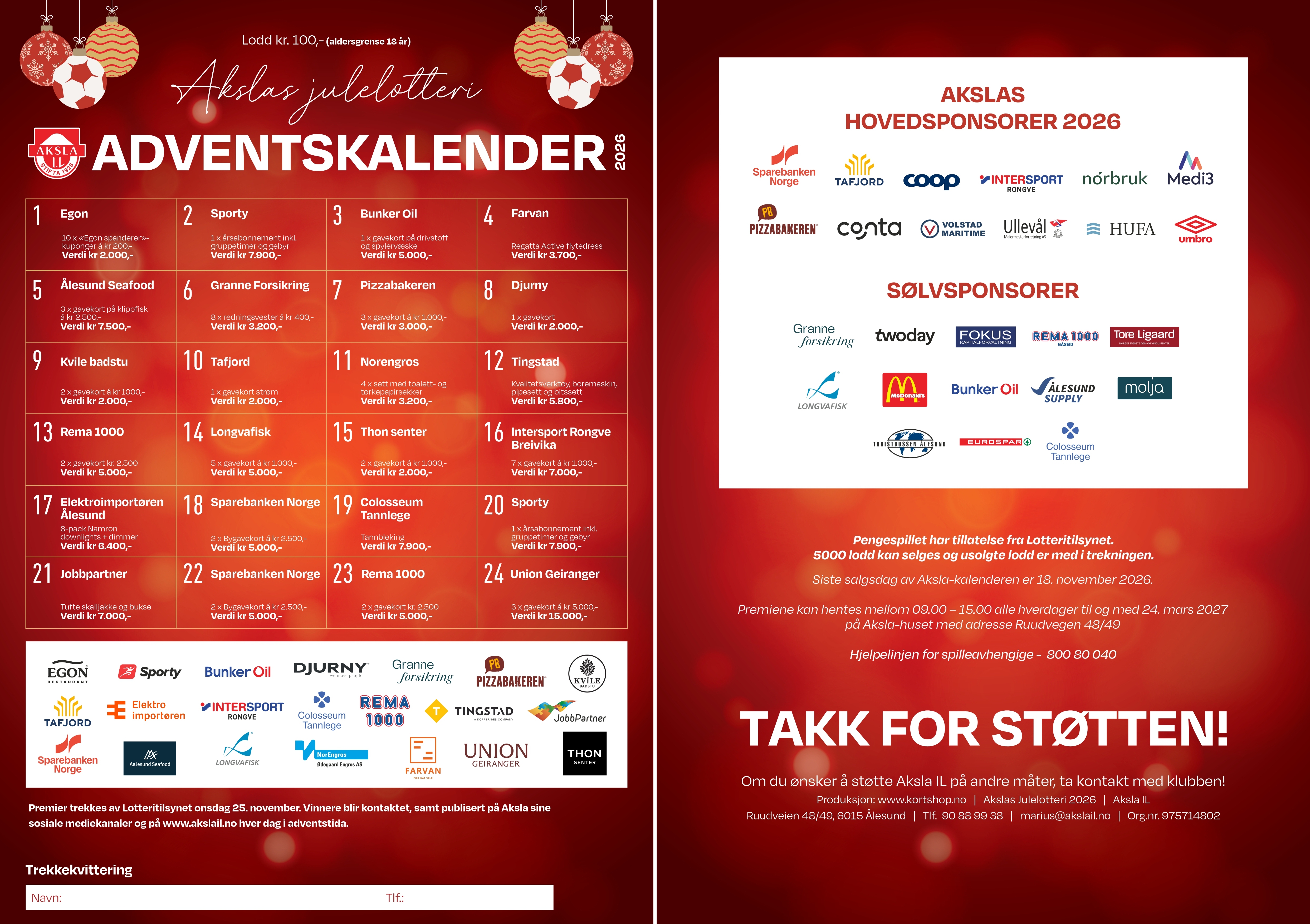 Julelotteri 2026
