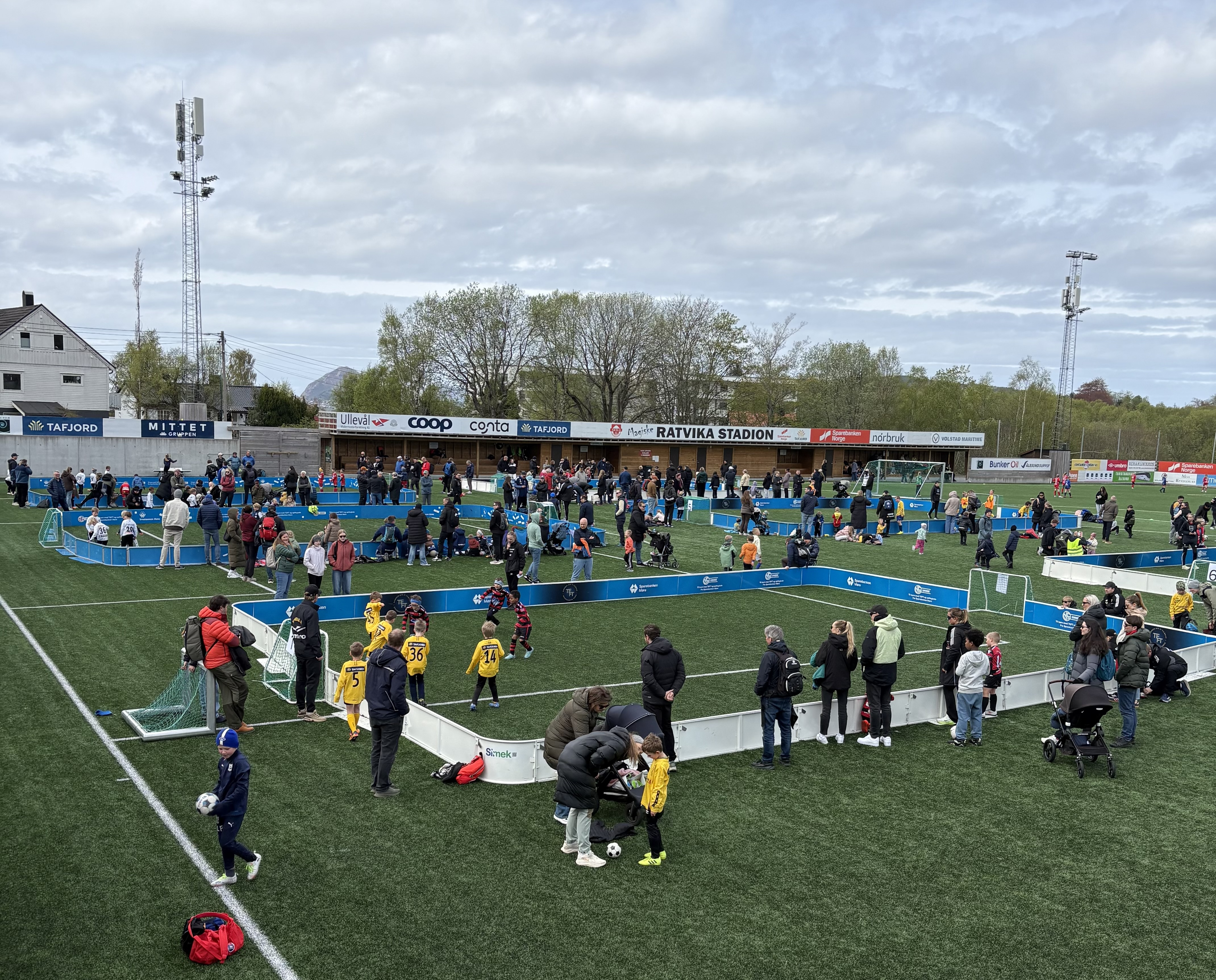 Fotballglede på Magiske Ratvika