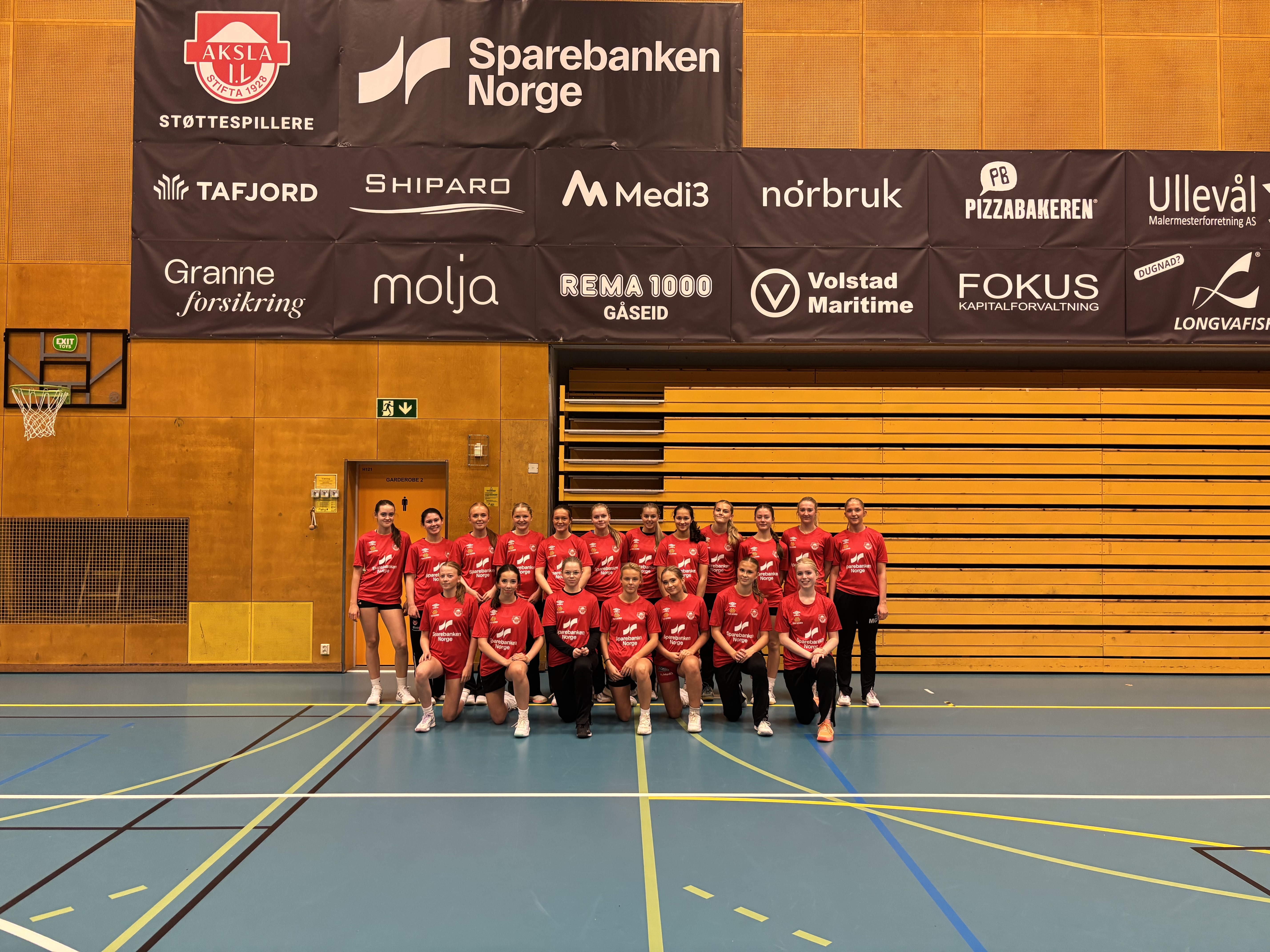 Jenteløftet i Aksla er i full gang!