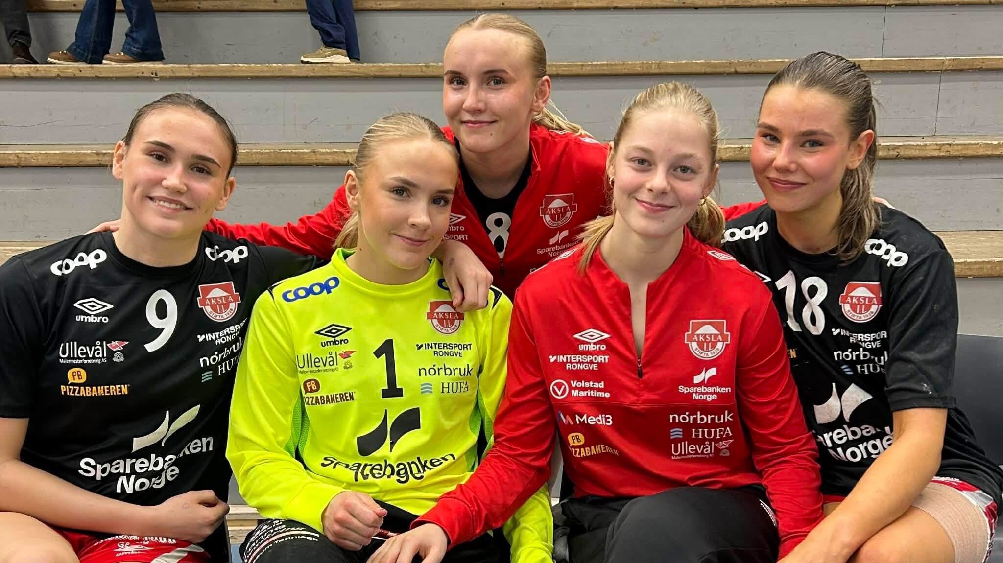 Fem Aksla-jenter tatt ut til regional landslagssamling